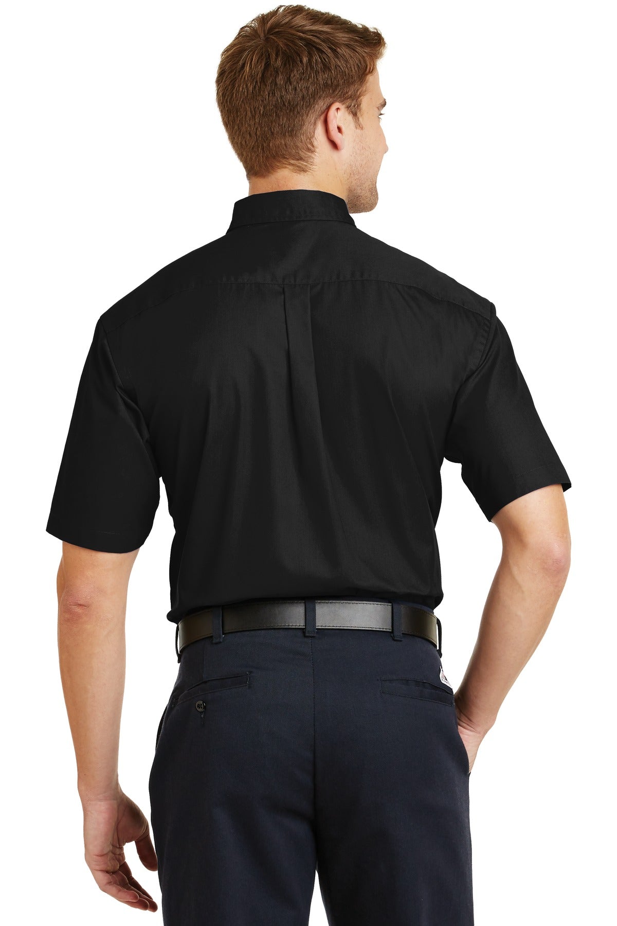 CornerStone Men's Short Sleeve SuperPro Twill Shirt. SP18 CornerStone