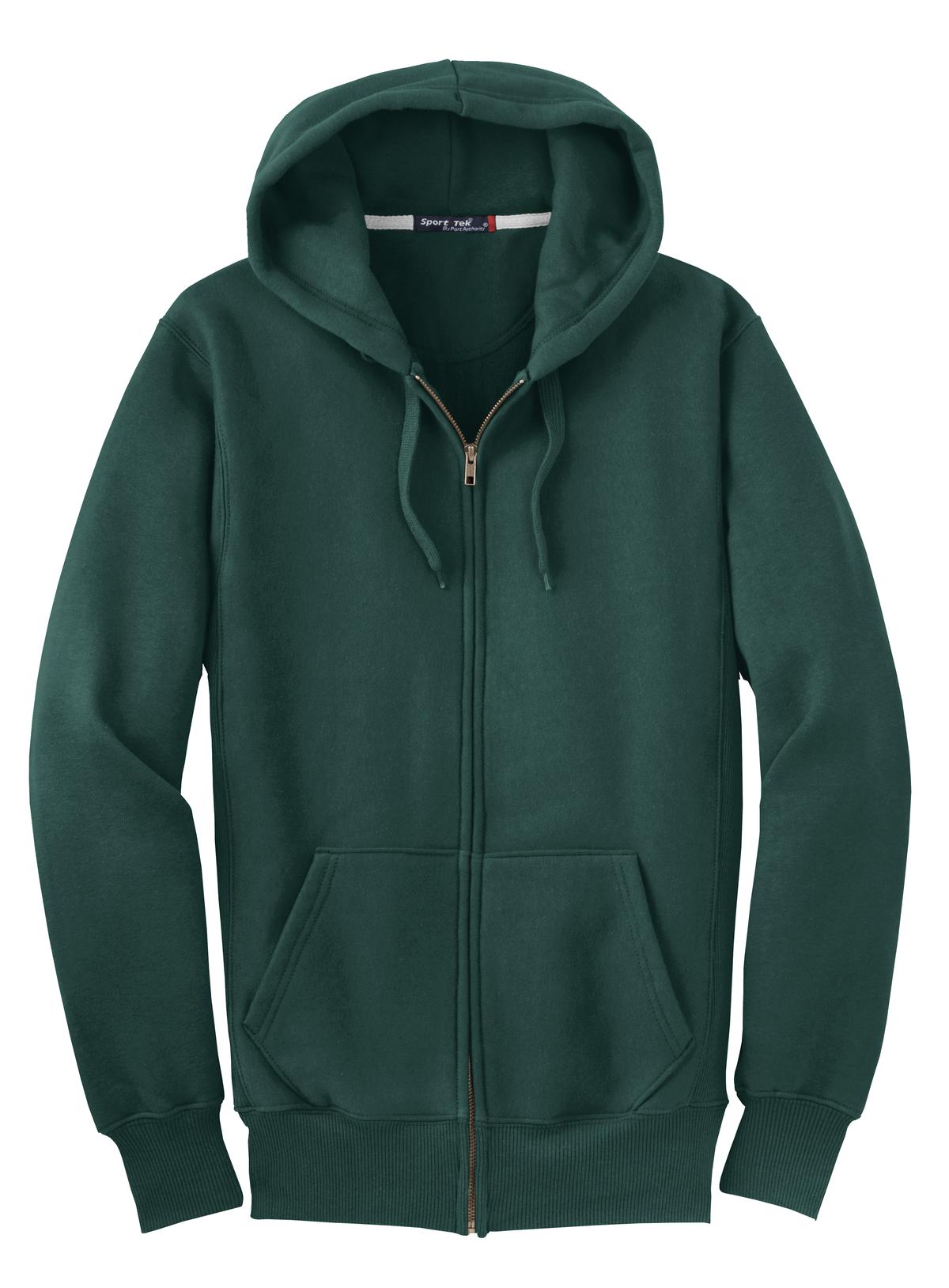 Sport-Tek Men's Super Heavyweight Full-Zip Hooded Sweatshirt