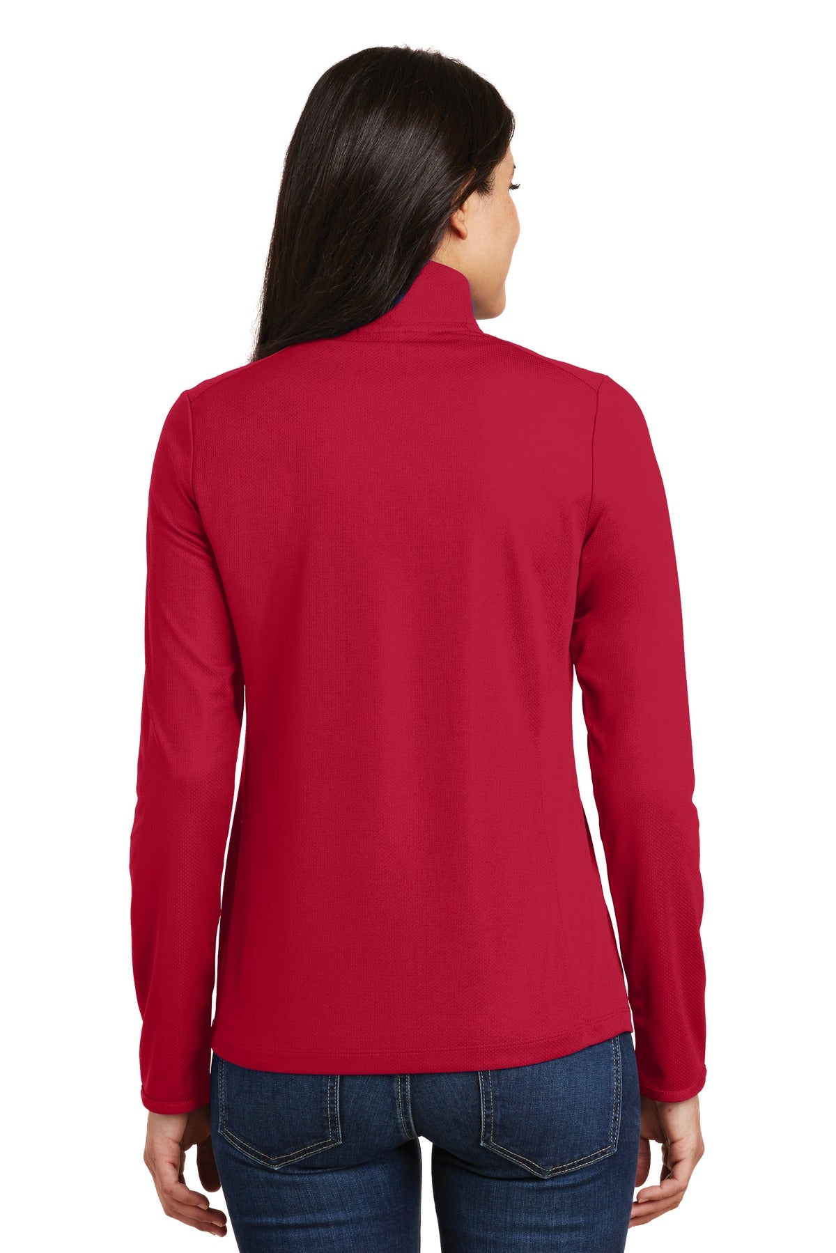 Port Authority Women's Pinpoint Mesh 1/2-Zip . L806