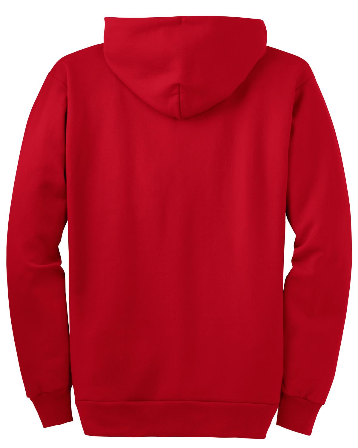 Port & Company - Men's Essential Fleece Full-Zip Hooded Sweatshirt Port & Company