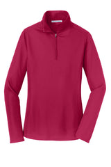 Port Authority Women's Pinpoint Mesh 1/2-Zip . L806