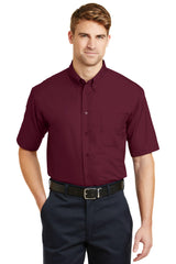 CornerStone Men's Short Sleeve SuperPro Twill Shirt. SP18 CornerStone