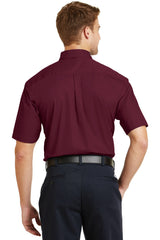 CornerStone Men's Short Sleeve SuperPro Twill Shirt. SP18 CornerStone