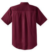 CornerStone Men's Short Sleeve SuperPro Twill Shirt. SP18 CornerStone