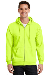 Port & Company - Men's Essential Fleece Full-Zip Hooded Sweatshirt Port & Company