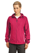 Sport-Tek Women's Colorblock Hooded Raglan Jacket