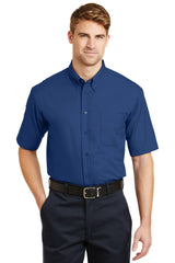CornerStone Men's Short Sleeve SuperPro Twill Shirt. SP18 CornerStone