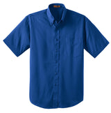 CornerStone Men's Short Sleeve SuperPro Twill Shirt. SP18 CornerStone