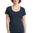 District Women's Perfect Weight Scoop Tee. DM106L District