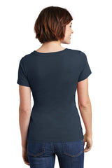 District Women's Perfect Weight Scoop Tee. DM106L District