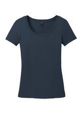 District Women's Perfect Weight Scoop Tee. DM106L District