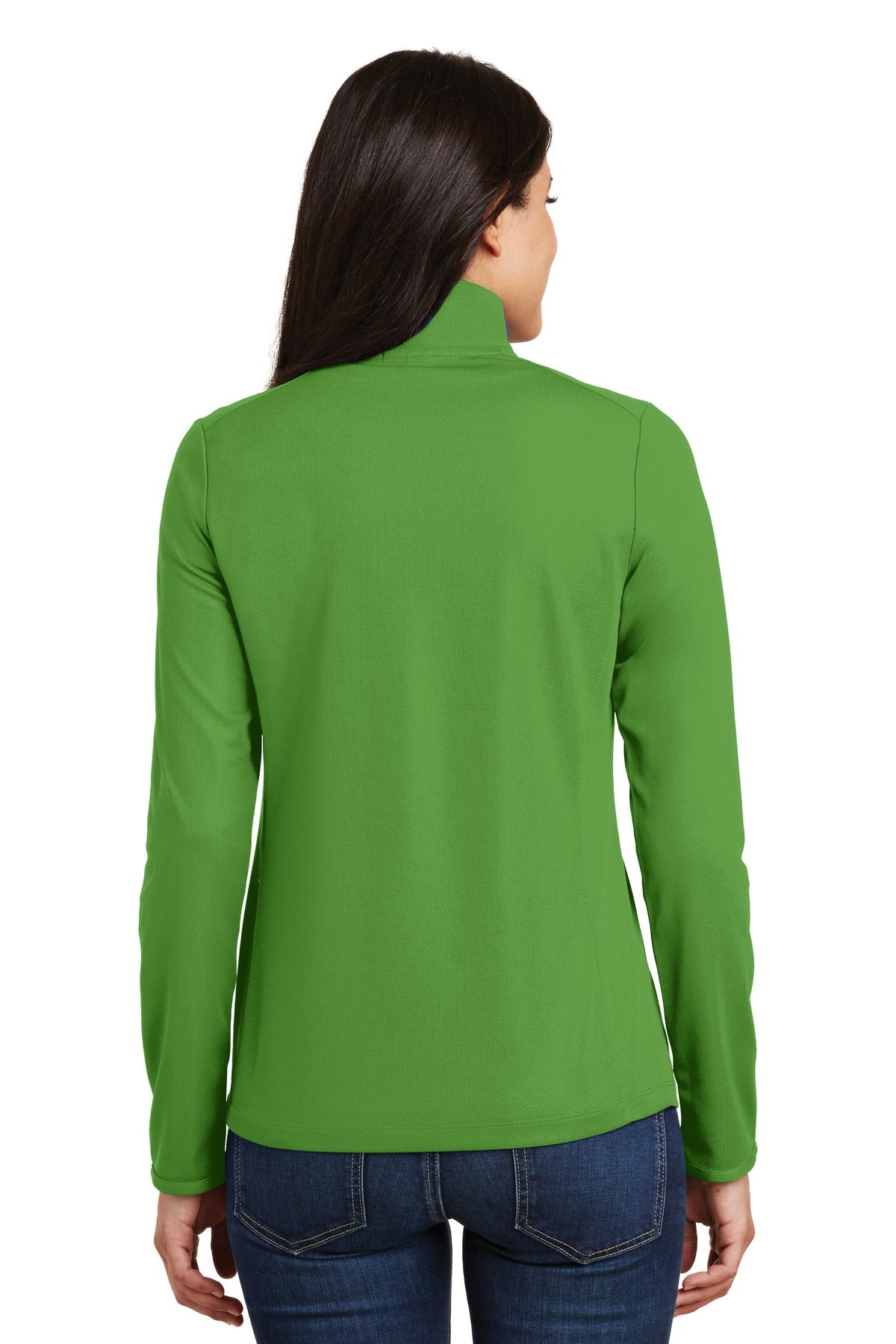 Port Authority Women's Pinpoint Mesh 1/2-Zip . L806