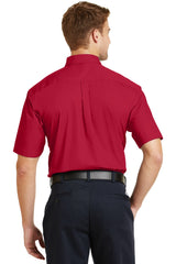 CornerStone Men's Short Sleeve SuperPro Twill Shirt. SP18 CornerStone