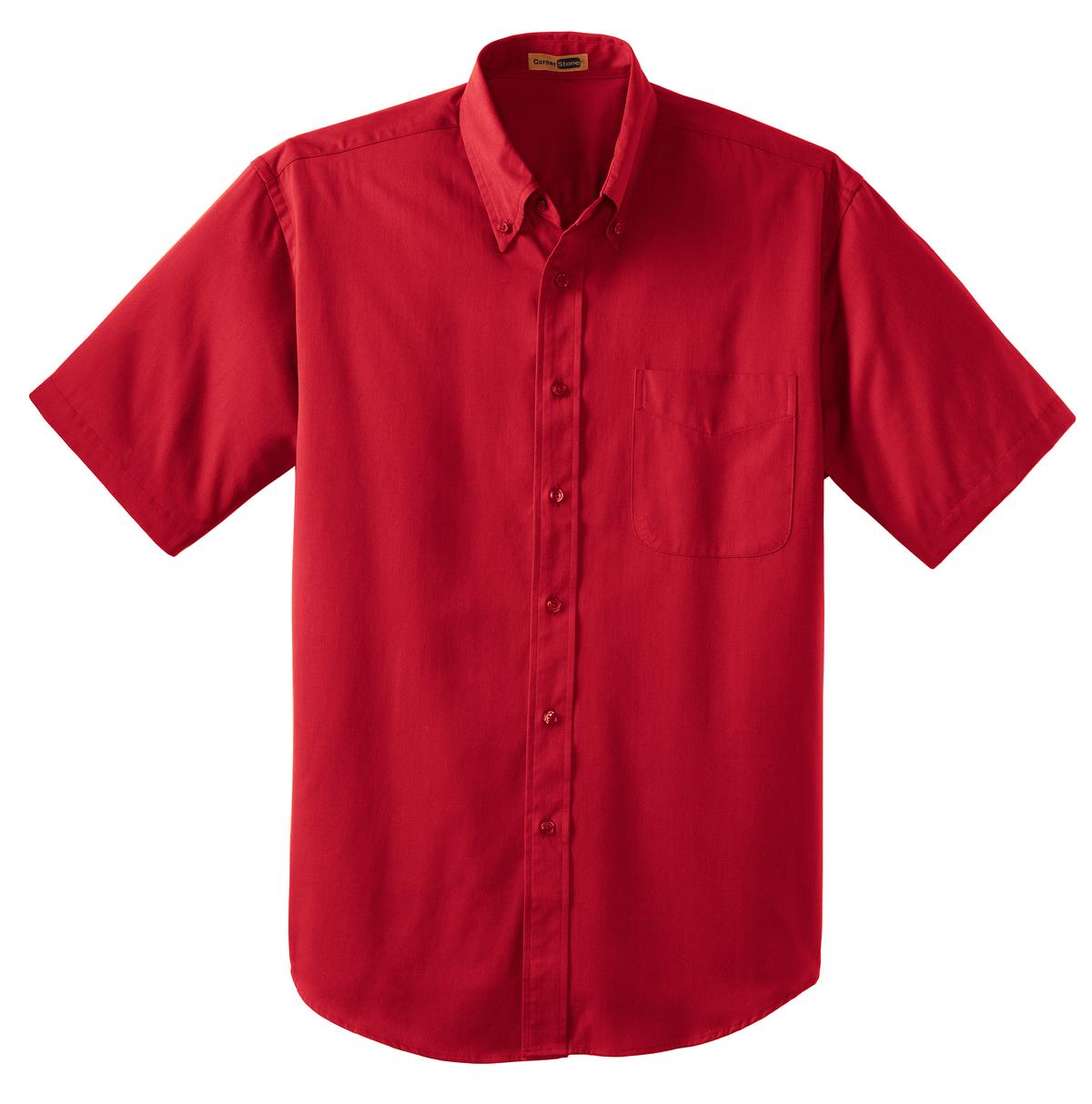 CornerStone Men's Short Sleeve SuperPro Twill Shirt. SP18 CornerStone