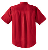 CornerStone Men's Short Sleeve SuperPro Twill Shirt. SP18 CornerStone
