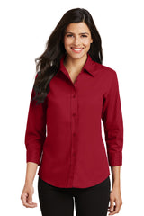 Port Authority Ladies 3/4-Sleeve Easy Care Shirt. L612