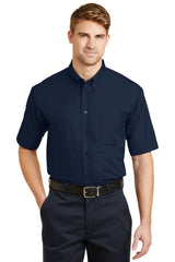 CornerStone Men's Short Sleeve SuperPro Twill Shirt. SP18 CornerStone