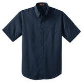 CornerStone Men's Short Sleeve SuperPro Twill Shirt. SP18 CornerStone