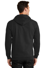 Port & Company - Men's Essential Fleece Full-Zip Hooded Sweatshirt Port & Company