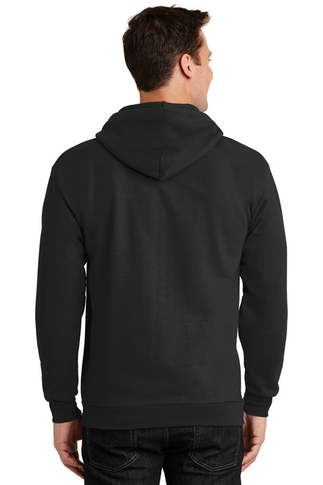 Port & Company - Men's Essential Fleece Full-Zip Hooded Sweatshirt Port & Company