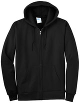 Port & Company - Men's Essential Fleece Full-Zip Hooded Sweatshirt Port & Company