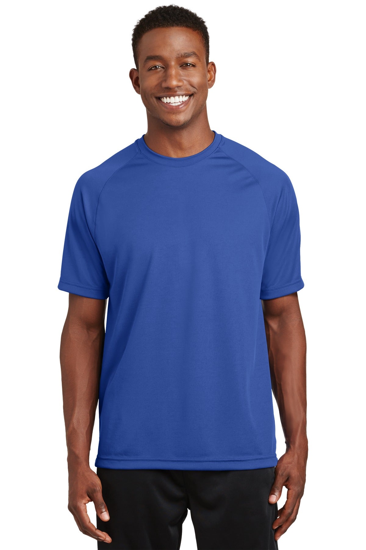 Sport-Tek Men's Dry Zone Short Sleeve Raglan T-Shirt
