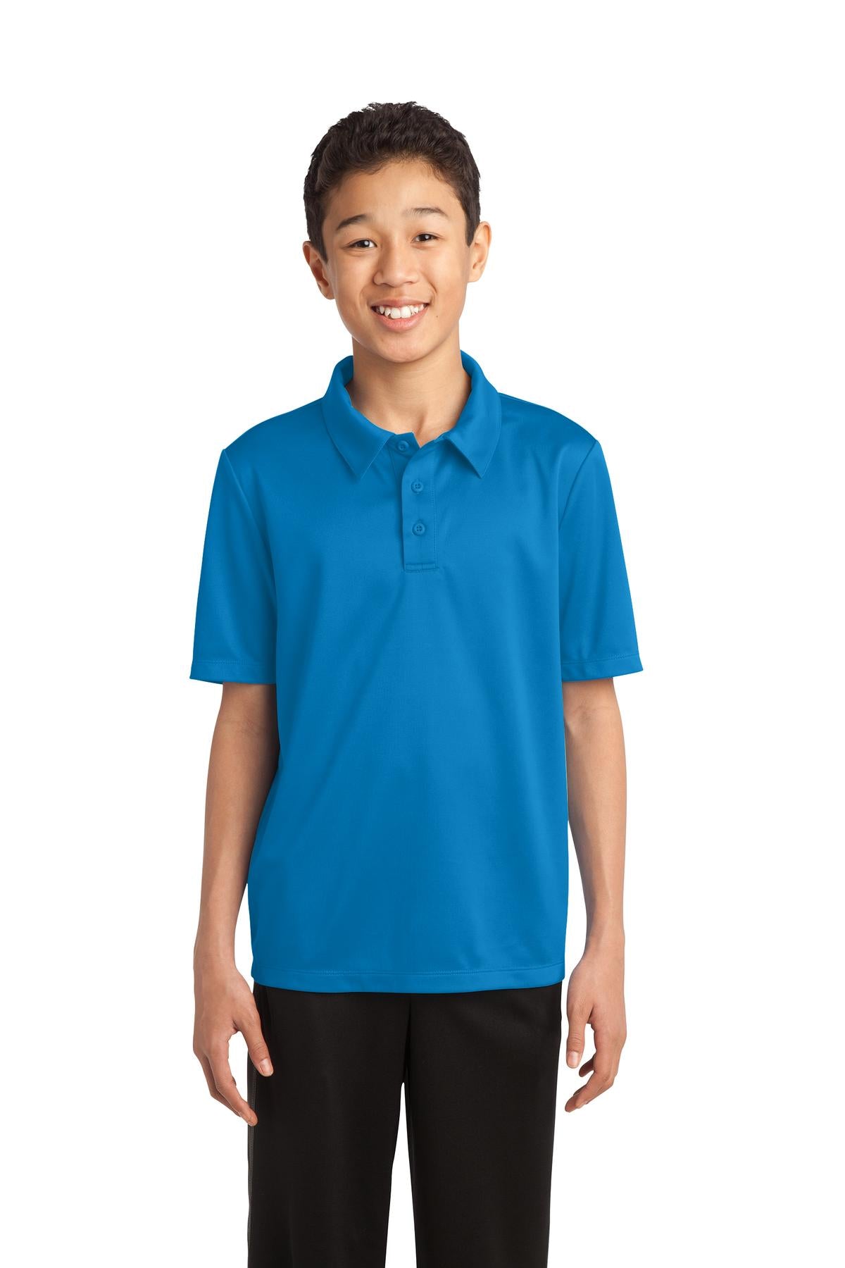 Port Authority Youth Silk Touch Performance Polo. Y540