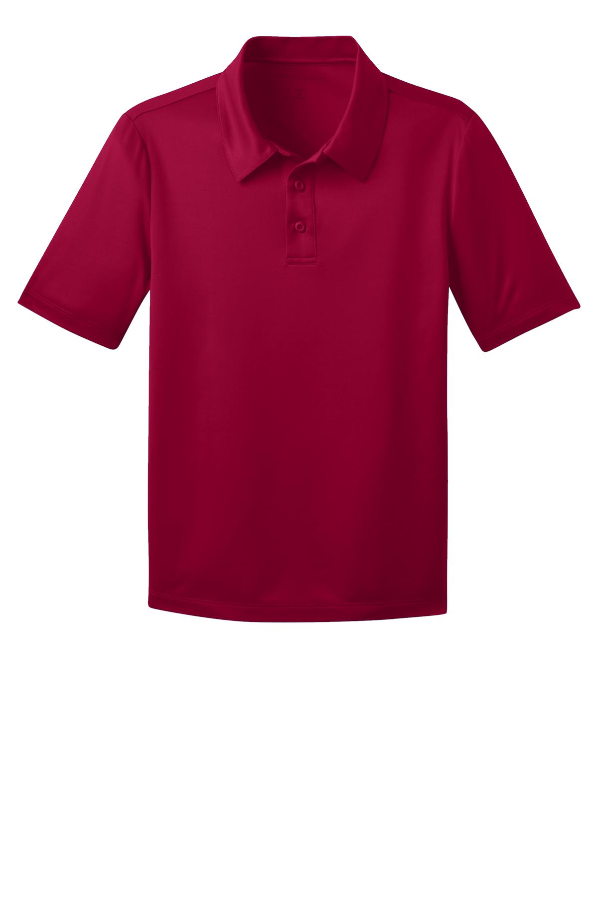 Port Authority Youth Silk Touch Performance Polo. Y540