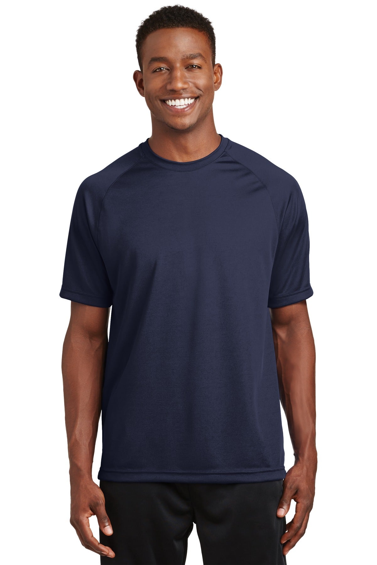 Sport-Tek Men's Dry Zone Short Sleeve Raglan T-Shirt