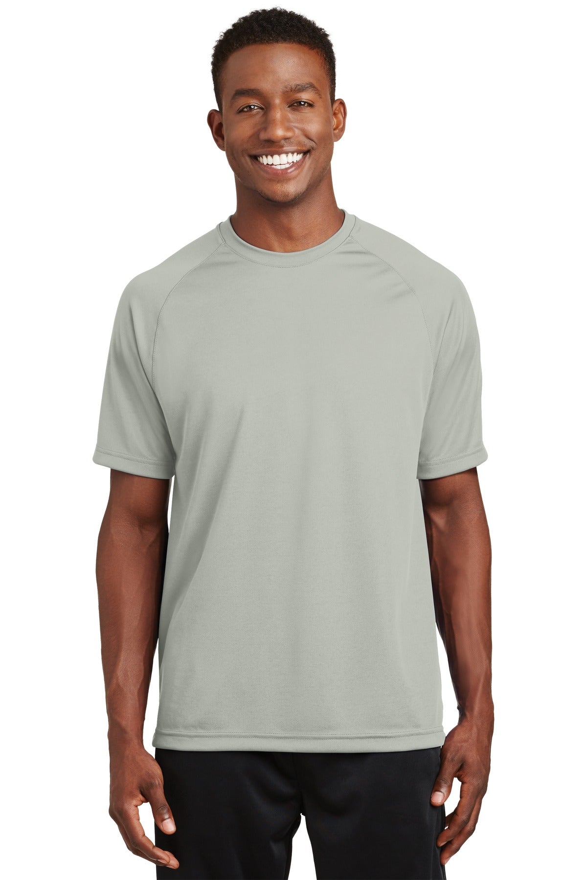 Sport-Tek Men's Dry Zone Short Sleeve Raglan T-Shirt