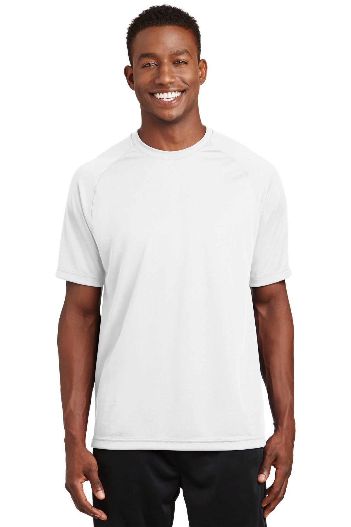 Sport-Tek Men's Dry Zone Short Sleeve Raglan T-Shirt