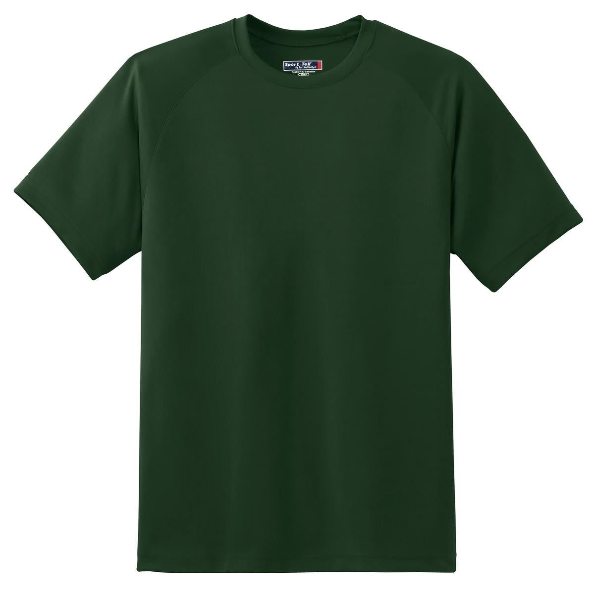 Sport-Tek Men's Dry Zone Short Sleeve Raglan T-Shirt