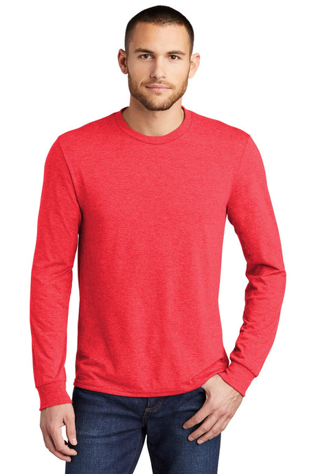 District Perfect Tri Long Sleeve Tee. DM132 District