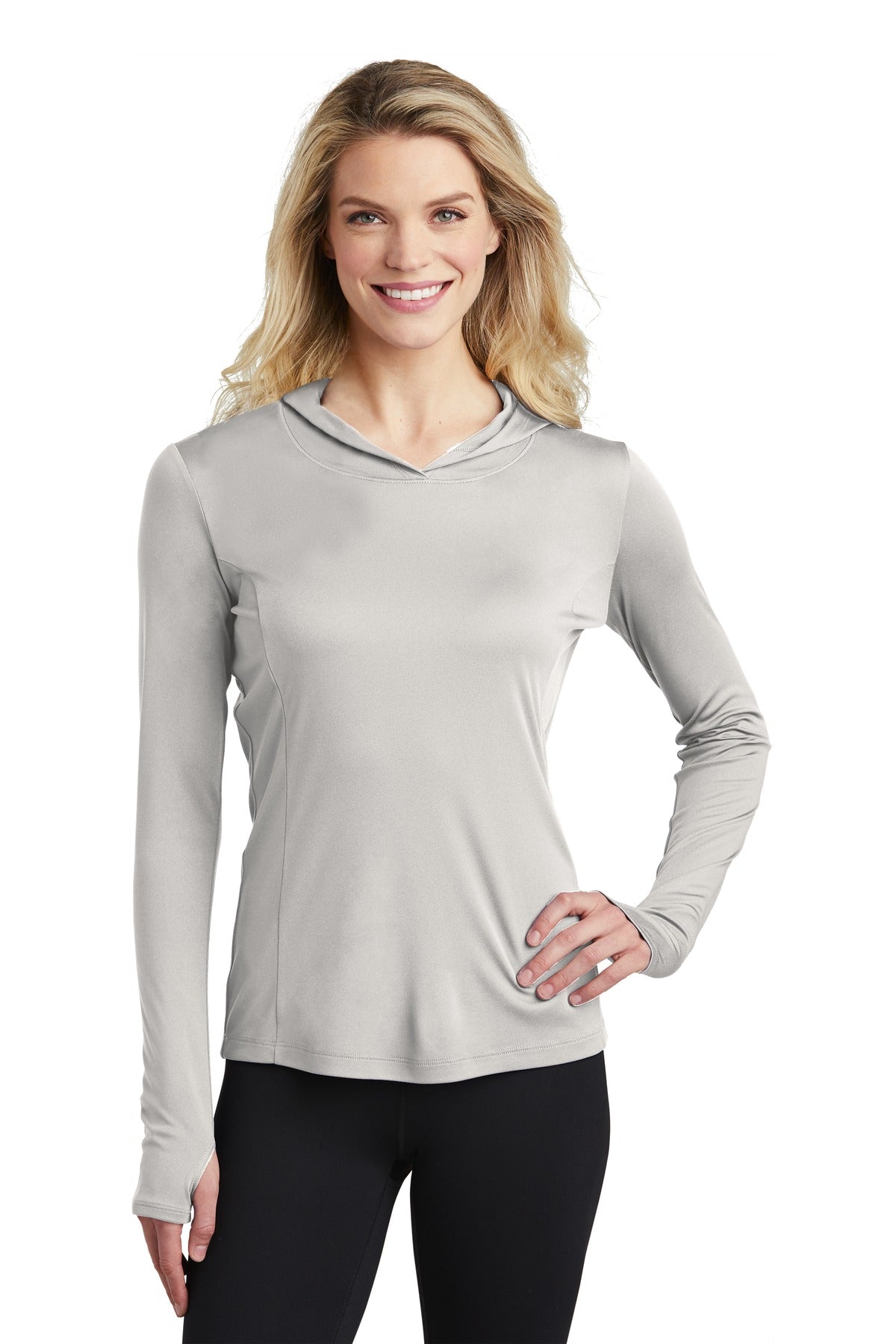 Sport-Tek Women's PosiCharge Competitor Hooded Pullover LST358