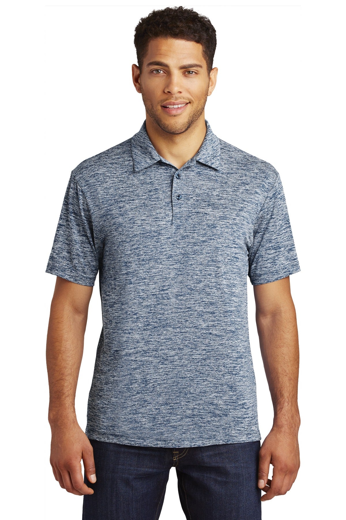 Sport-Tek Women's PosiCharge Electric Heather Polo. ST590