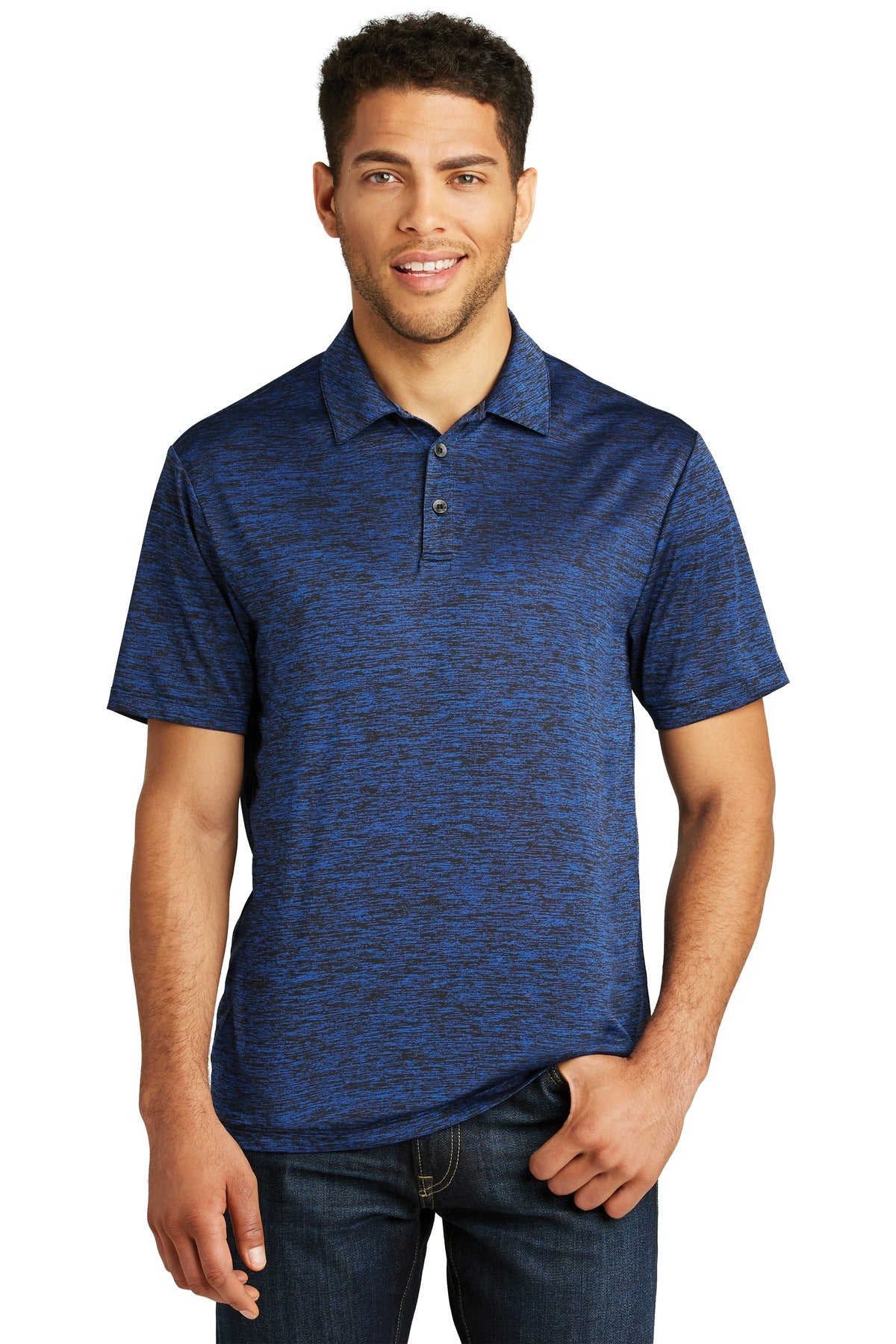 Sport-Tek Women's PosiCharge Electric Heather Polo. ST590