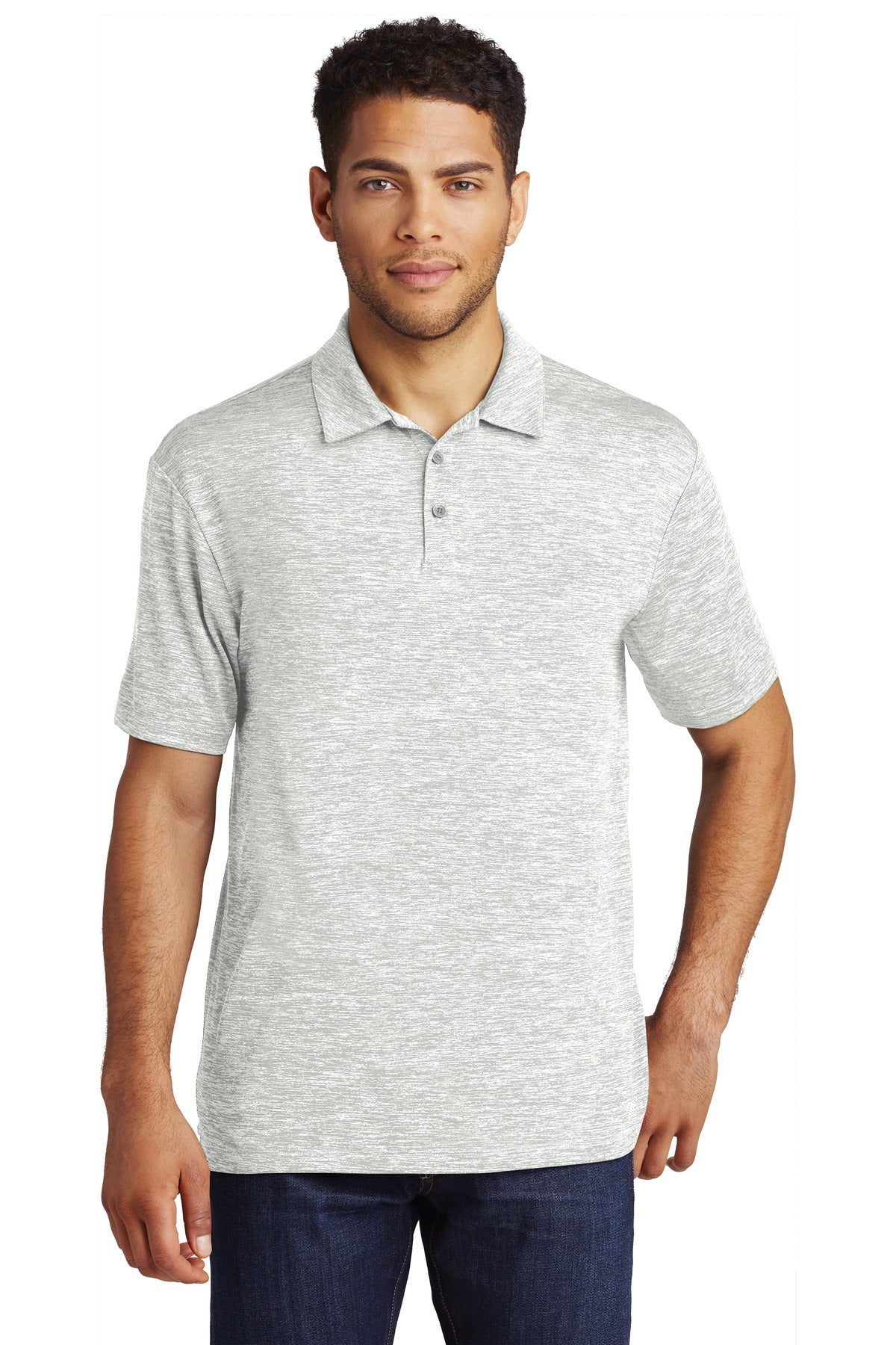 Sport-Tek Women's PosiCharge Electric Heather Polo. ST590