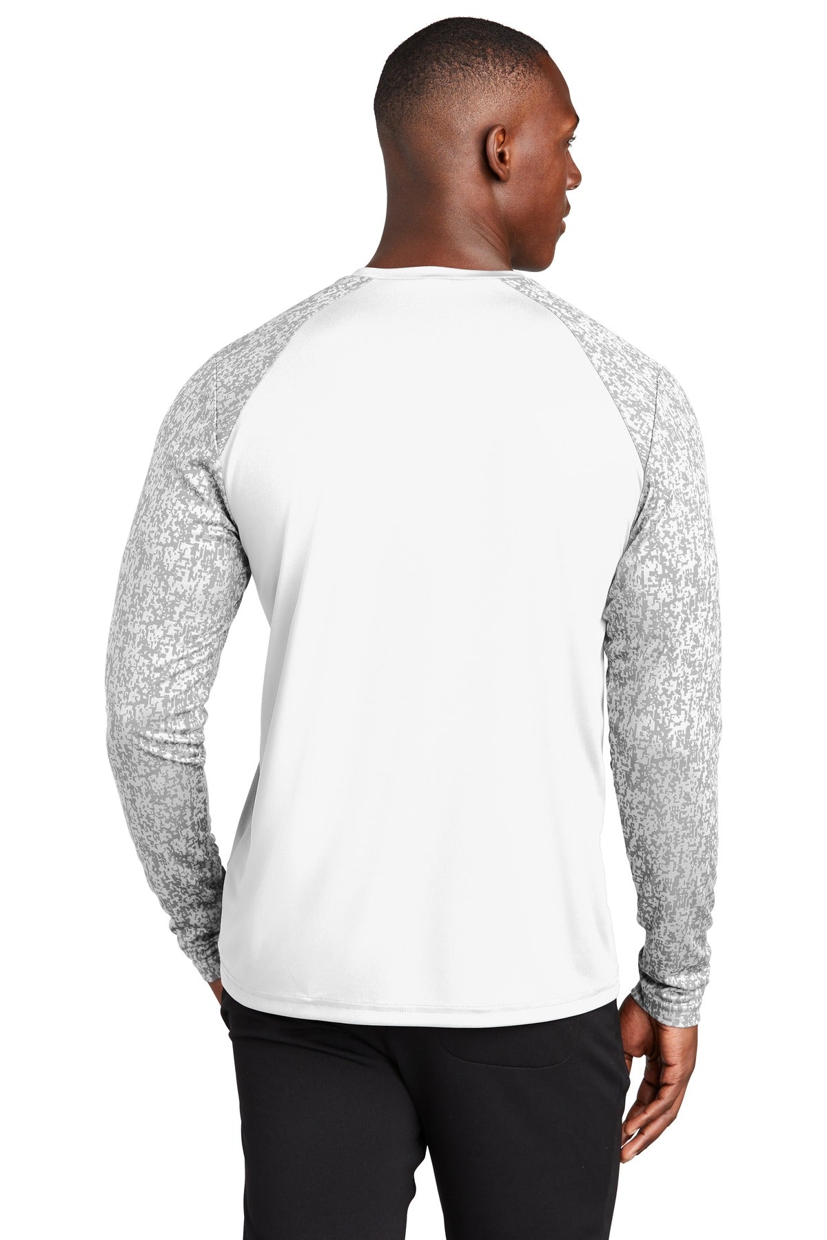 Sport-Tek Men's Long Sleeve Digi Camo Tee