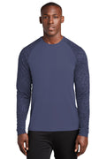 Sport-Tek Men's Long Sleeve Digi Camo Tee