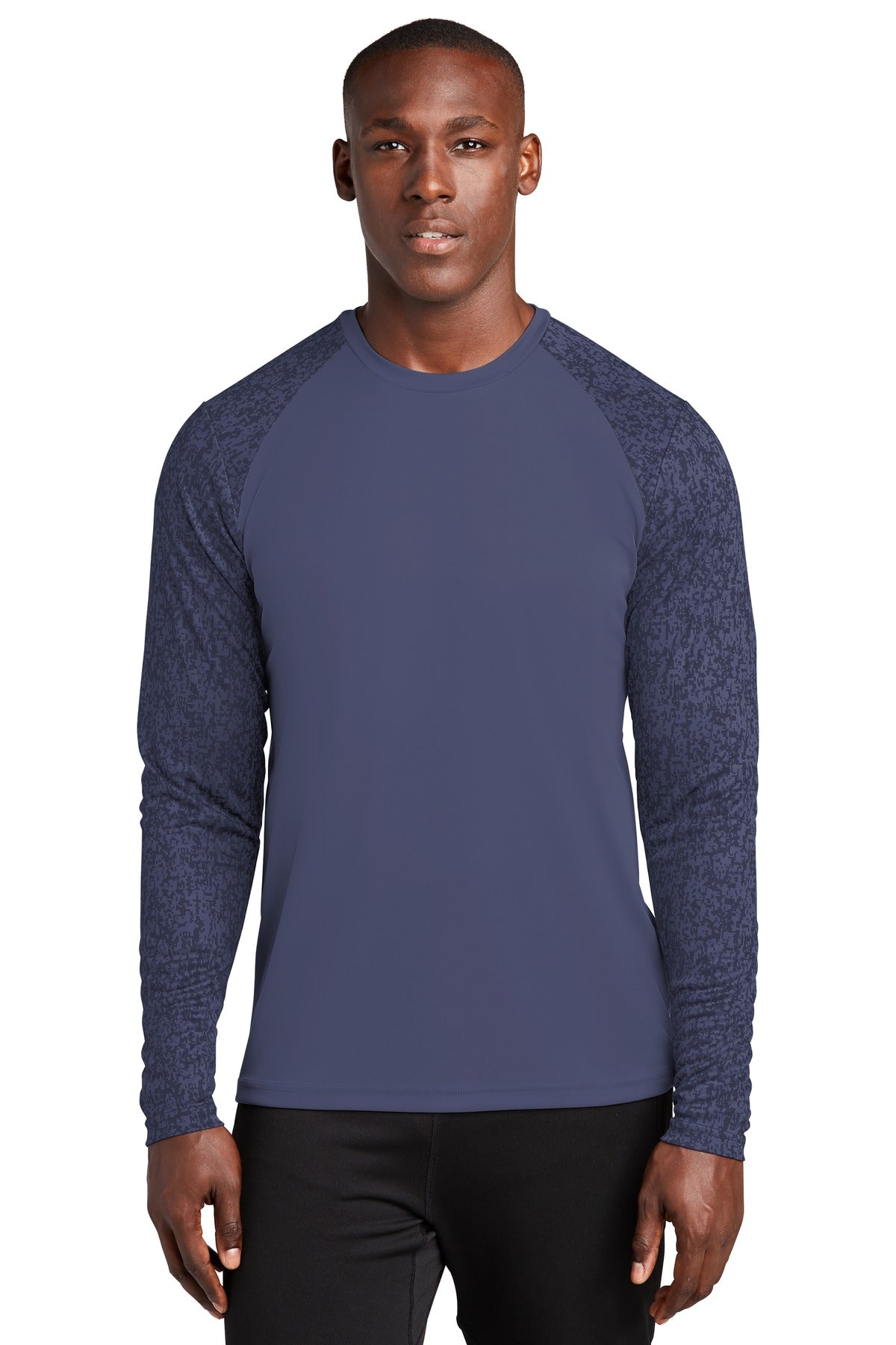 Sport-Tek Men's Long Sleeve Digi Camo Tee