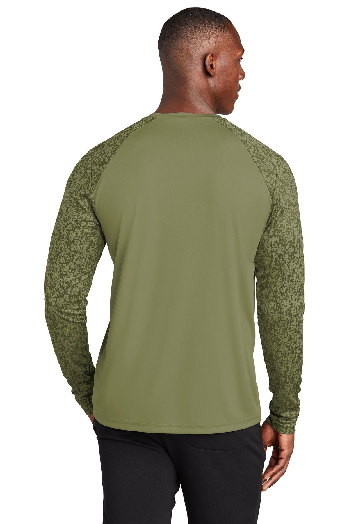 Sport-Tek Men's Long Sleeve Digi Camo Tee