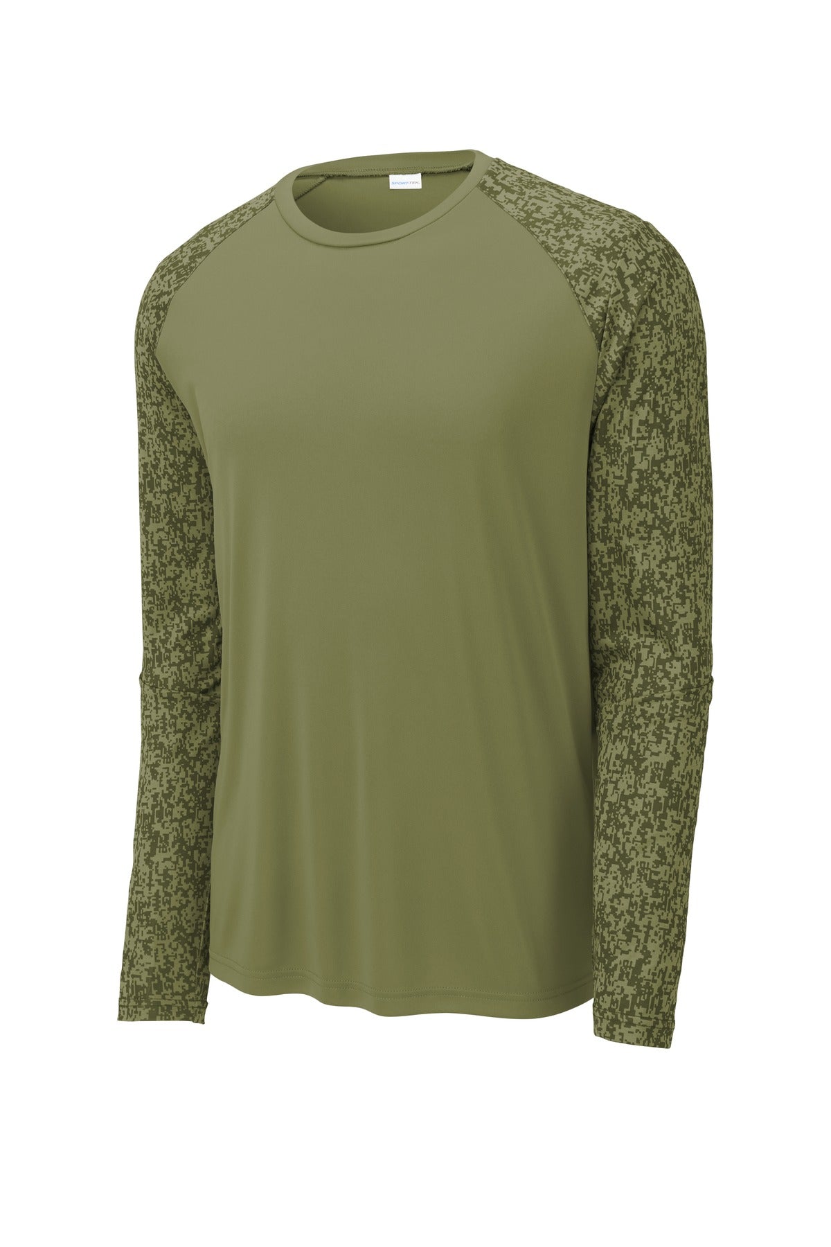Sport-Tek Men's Long Sleeve Digi Camo Tee