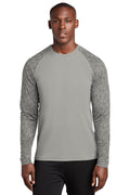 Sport-Tek Men's Long Sleeve Digi Camo Tee