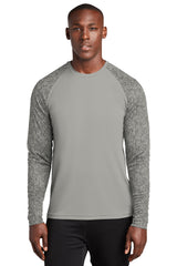 Sport-Tek Men's Long Sleeve Digi Camo Tee