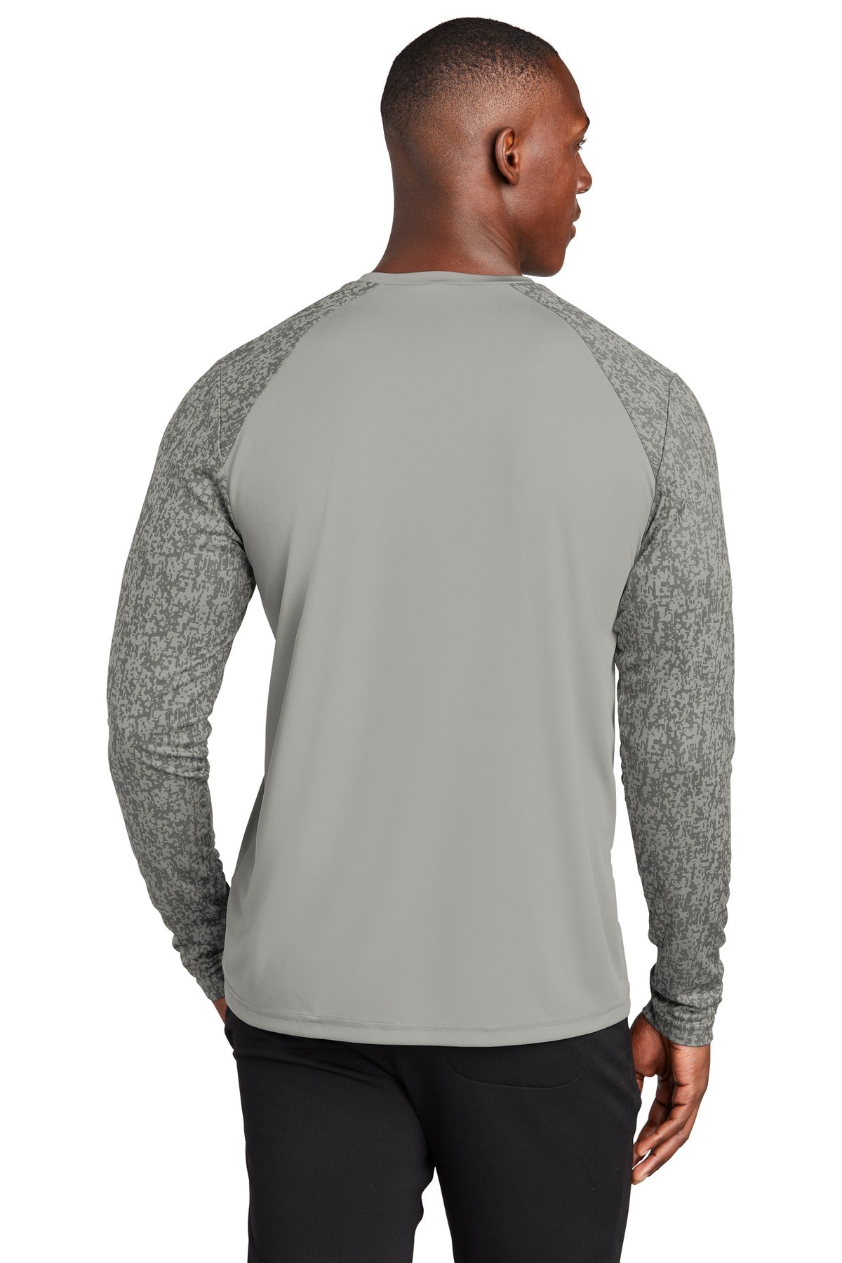 Sport-Tek Men's Long Sleeve Digi Camo Tee