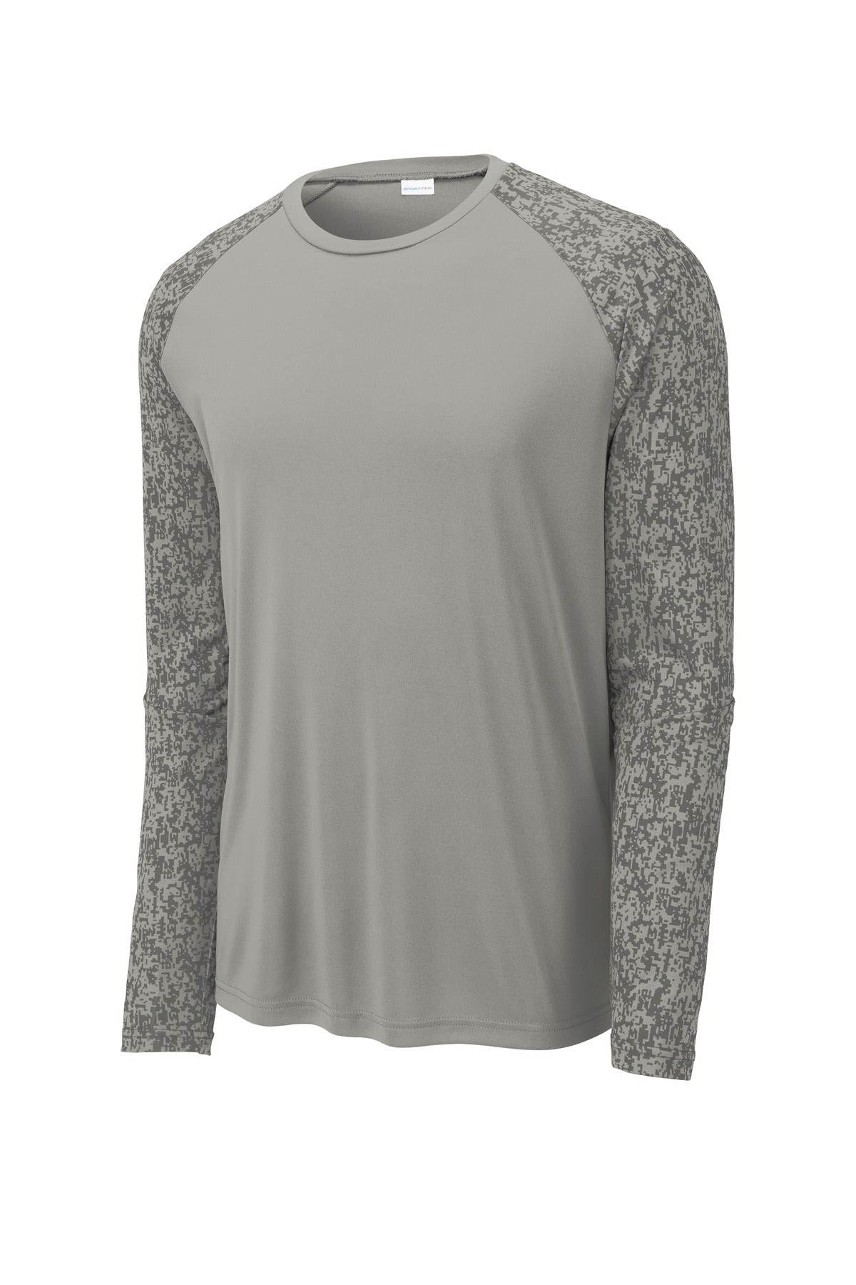 Sport-Tek Men's Long Sleeve Digi Camo Tee