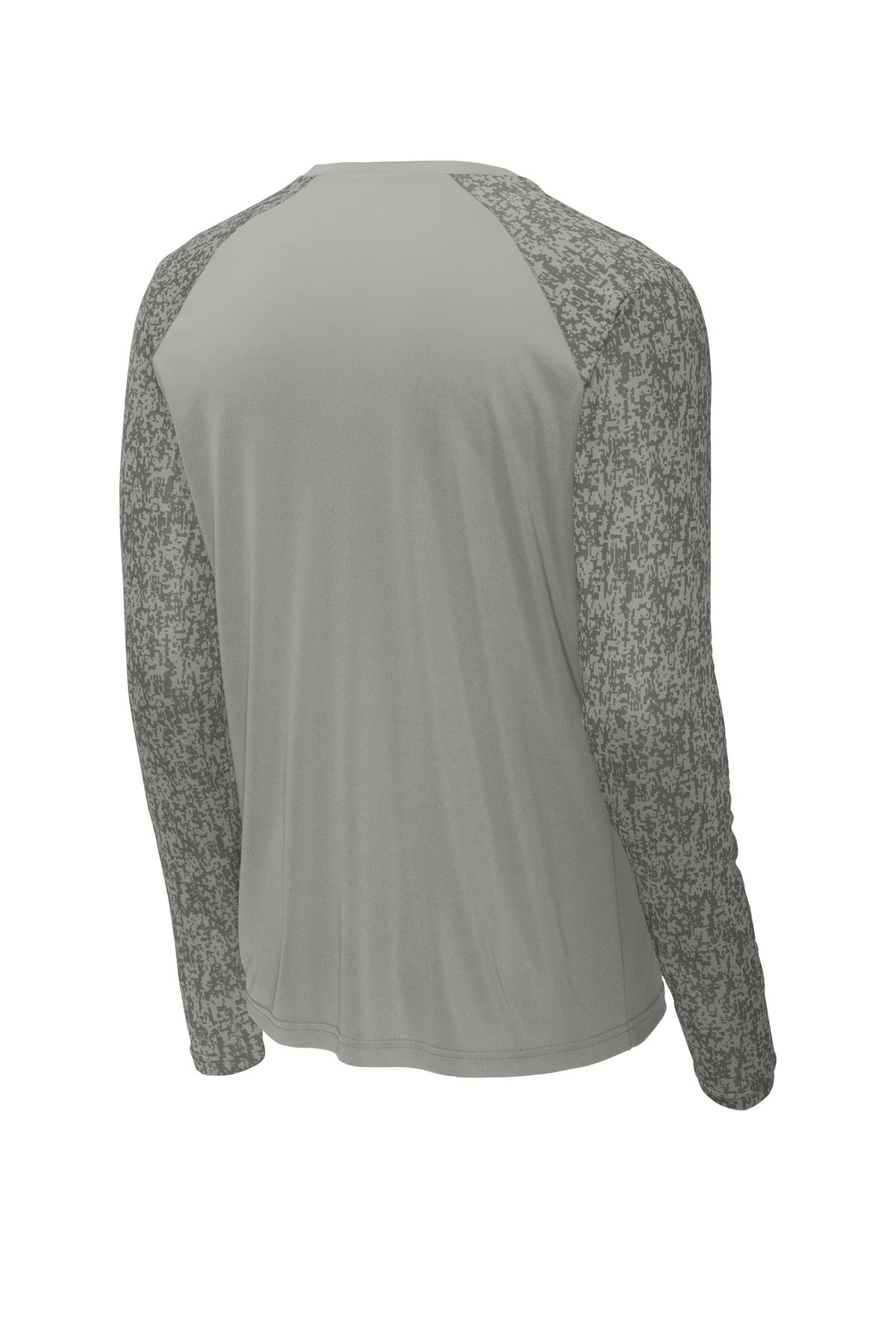 Sport-Tek Men's Long Sleeve Digi Camo Tee
