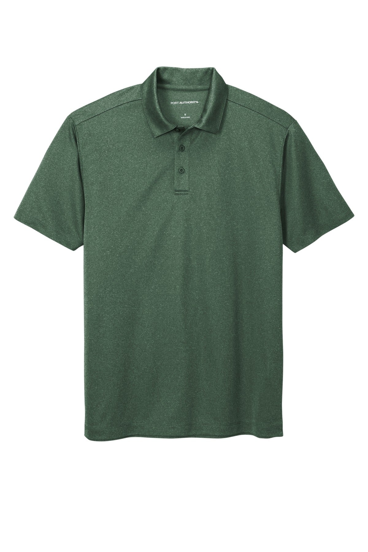 Port Authority Men's Heathered Silk Touch  Performance Polo. K542