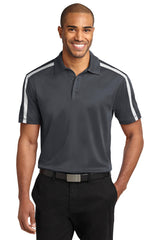 Port Authority Men's Silk Touch Performance Colorblock Stripe Polo. K547