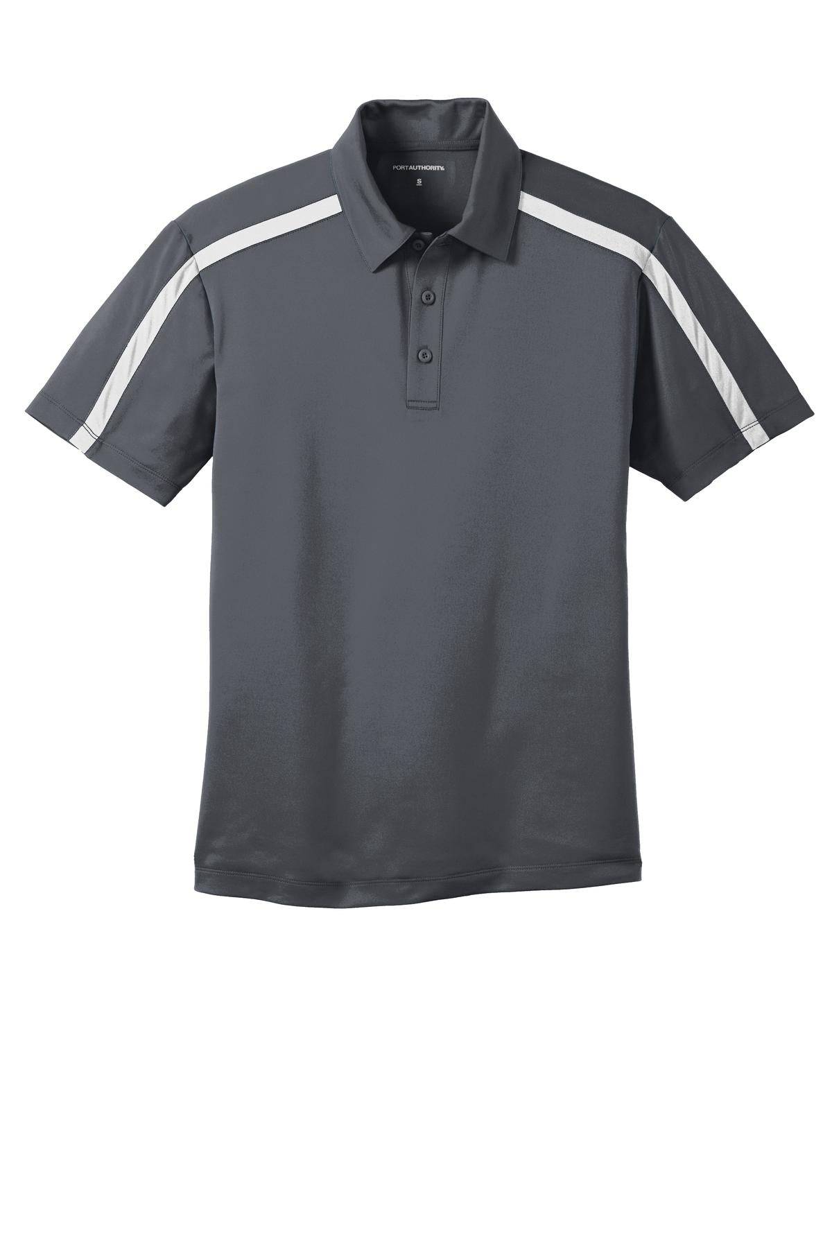 Port Authority Men's Silk Touch Performance Colorblock Stripe Polo. K547